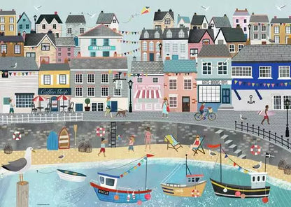 Ravensburger Coastal Harbour 1000 Piece Puzzle image 1
