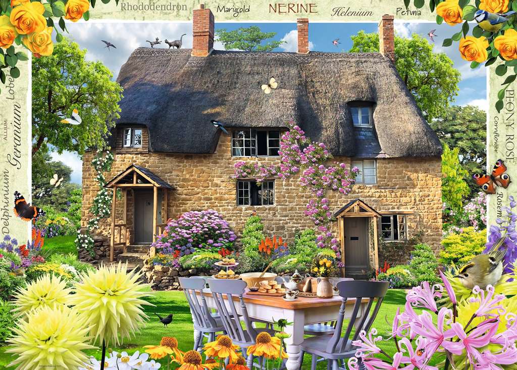 Ravensburger Country Cottage Collection 14 : Baker's Cottage 1000 Piece Puzzle image 1