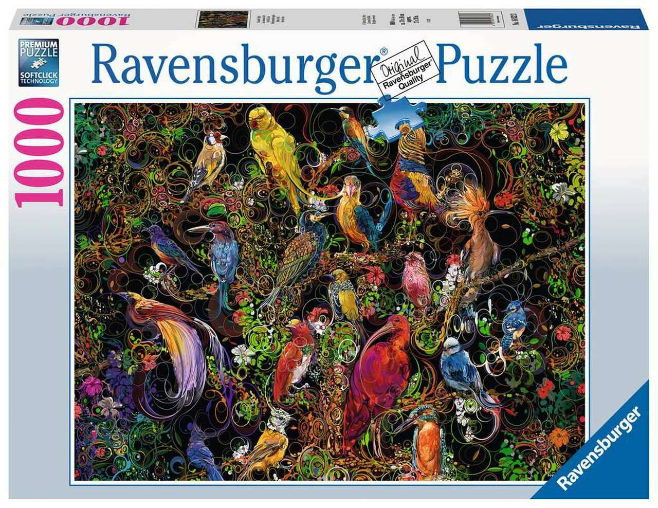 Ravensburger Birds of Art 1000 Piece Puzzle image 0