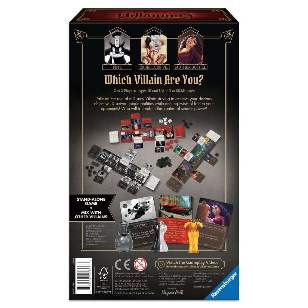 Ravensburger Disney Villainous Perfectly Wretched Game image 1