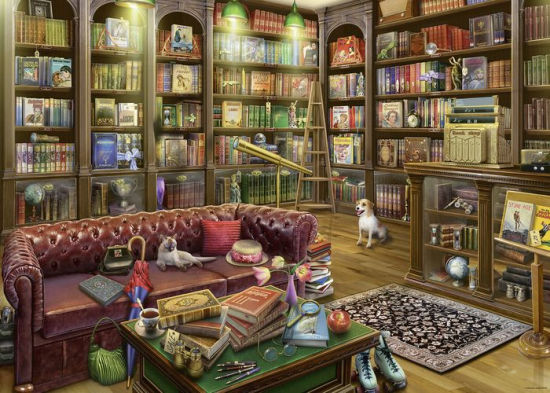 Ravensburger The Reading Room 1000 Pc Puzzle image 1