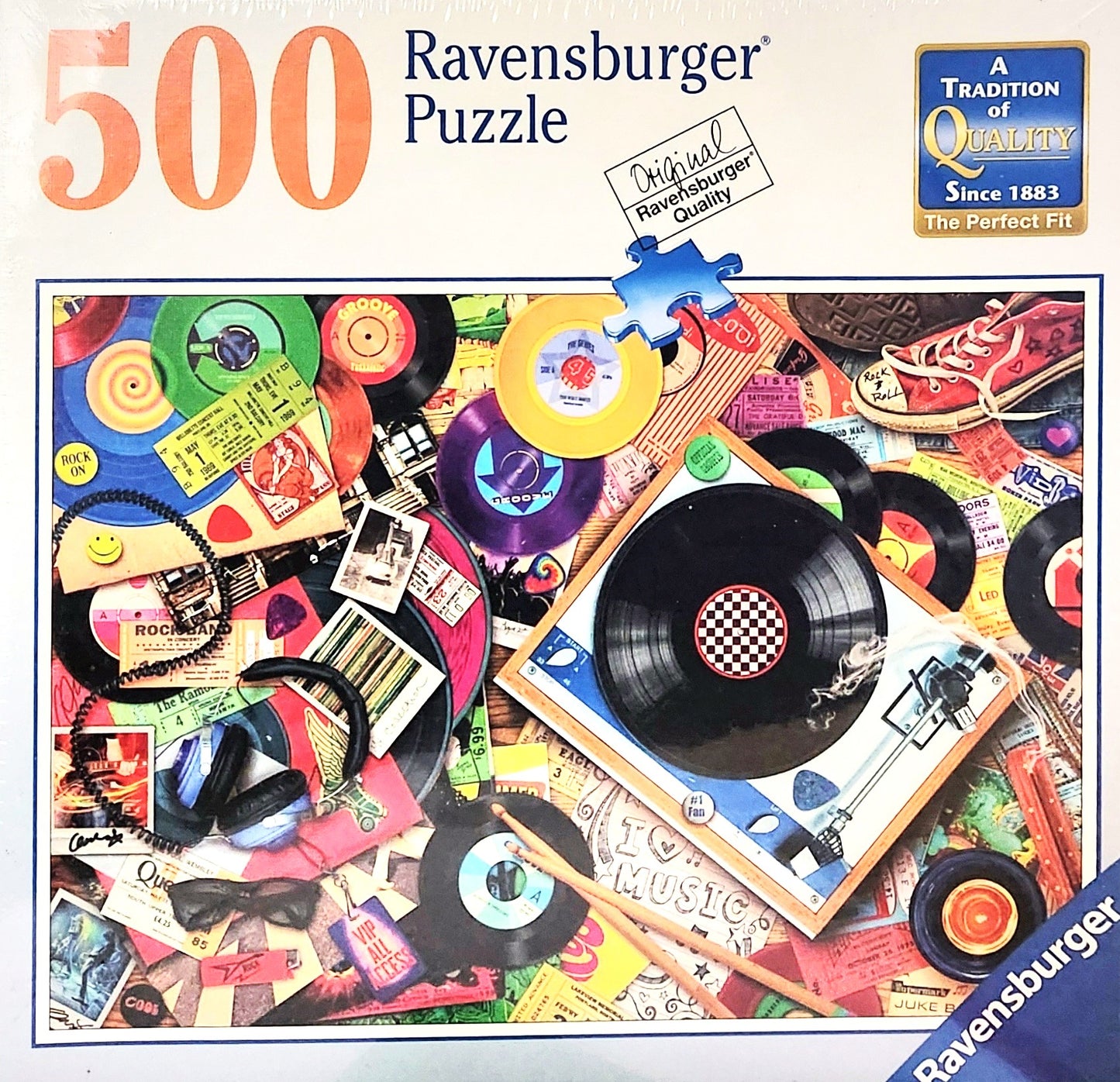 Ravensburger Aimee Stewart Viva Le Vinyl 500 Piece Puzzle image 0