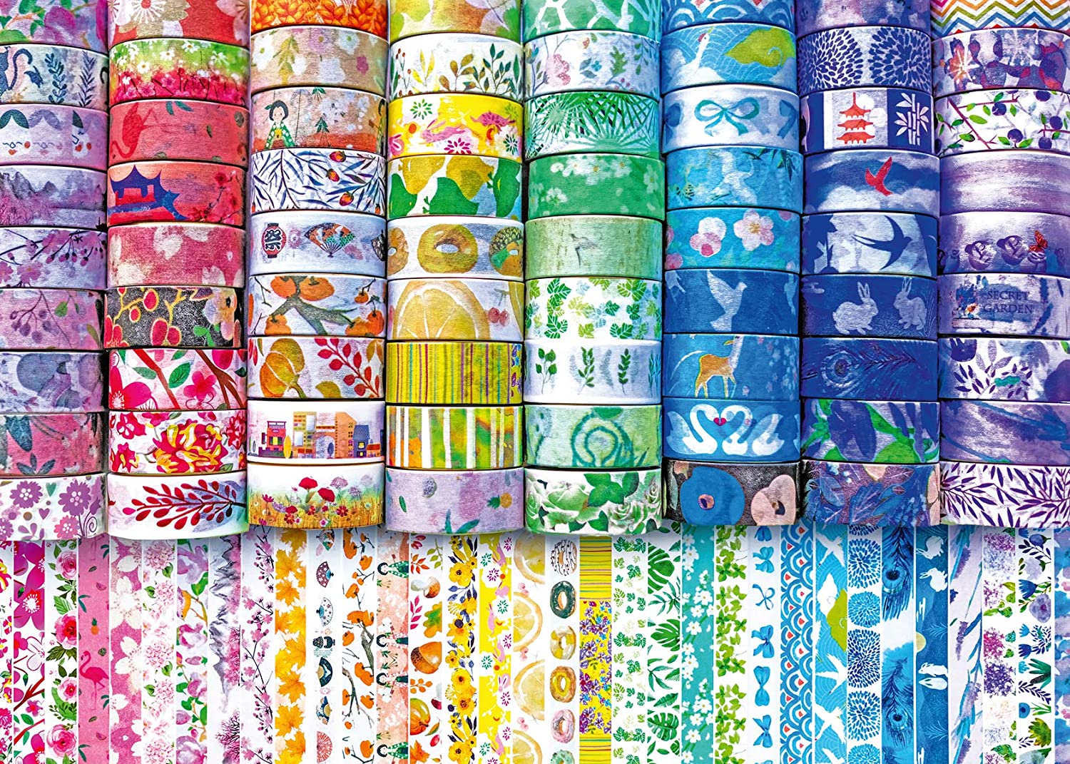 Ravensburger Washi Wishes 300 Piece Large Format Puzzle image 1