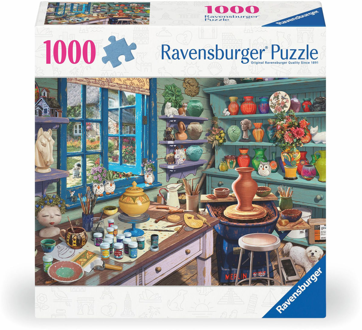 Ravensburger Pottery Shed 1000 Piece Puzzle image 0
