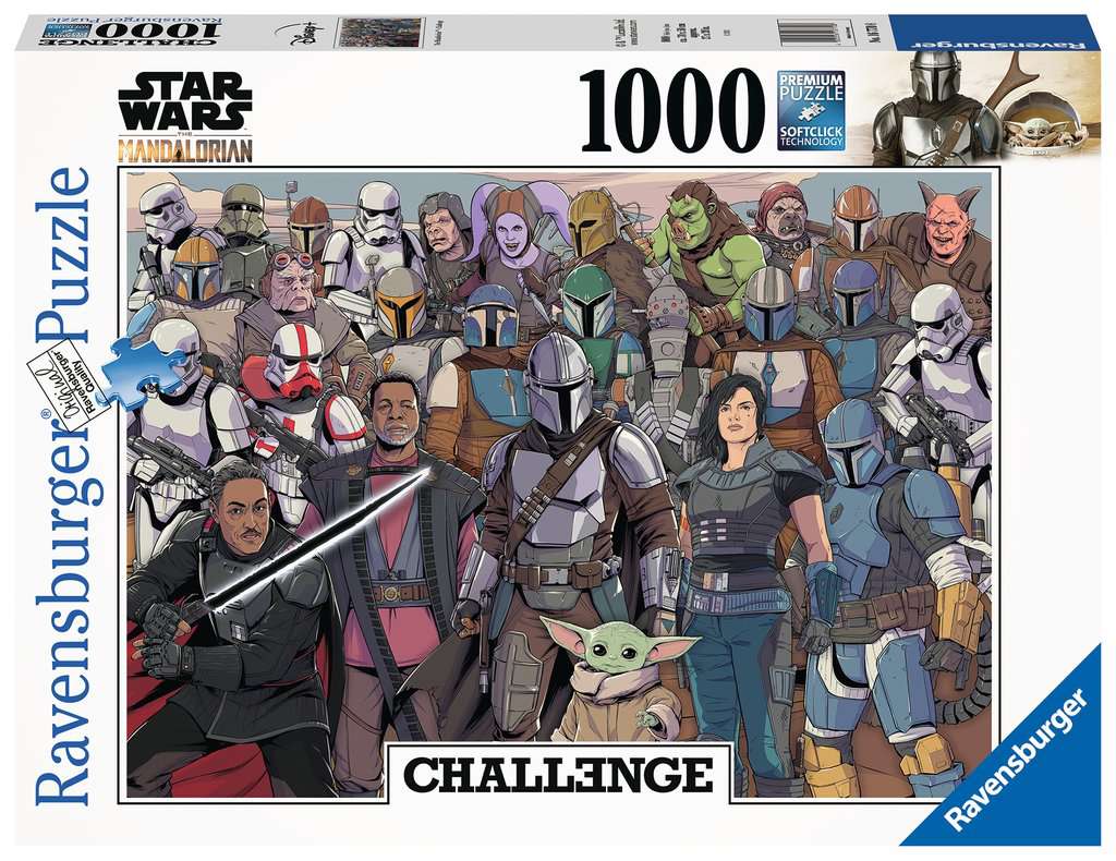 Ravensburger Star Wars The Mandalorian Challenge 1000 Piece Puzzle image 0