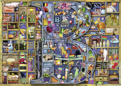 Ravensburger Colin Thompson Awesome Alphabet "B" 1000 Piece Puzzle image 1