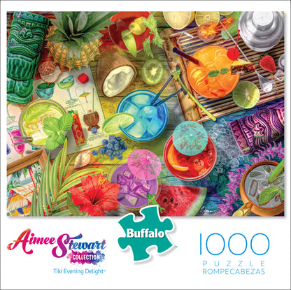 Buffalo Games Aimee Stewart Tiki Evening Delight 1000 Piece Puzzle image 0