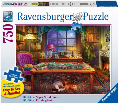 Ravensburger Puzzler's Place 750 Piece Large Format Puzzle image 0