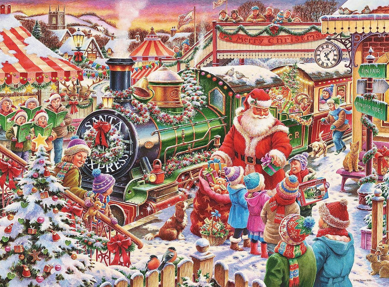 Ravensburger Roy Trower's Christmas Collection No. 2 - 4 x 500 Piece Puzzle image 4
