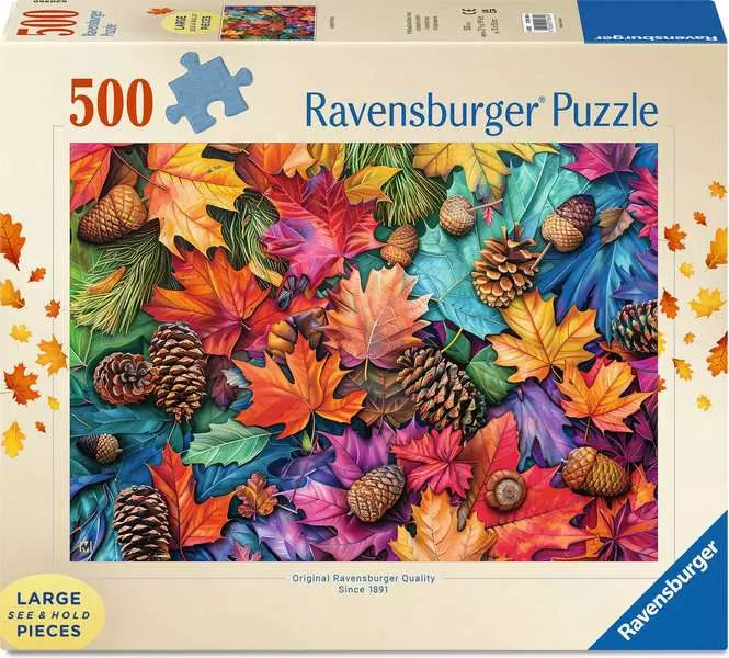 Ravensburger Autumn Riches 500 Large Piece Format Puzzle image 0