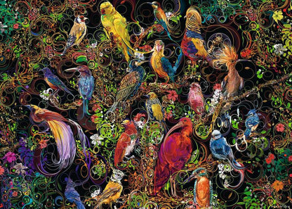 Ravensburger Birds of Art 1000 Piece Puzzle image 1