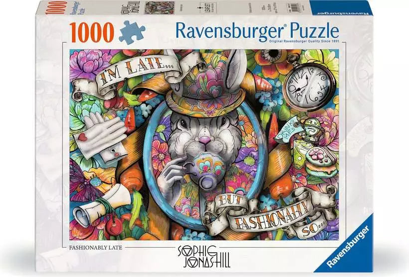 Ravensburger Fashionably Late 1000 Piece Puzzle image 0