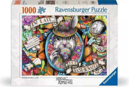 Ravensburger Fashionably Late 1000 Piece Puzzle image 0