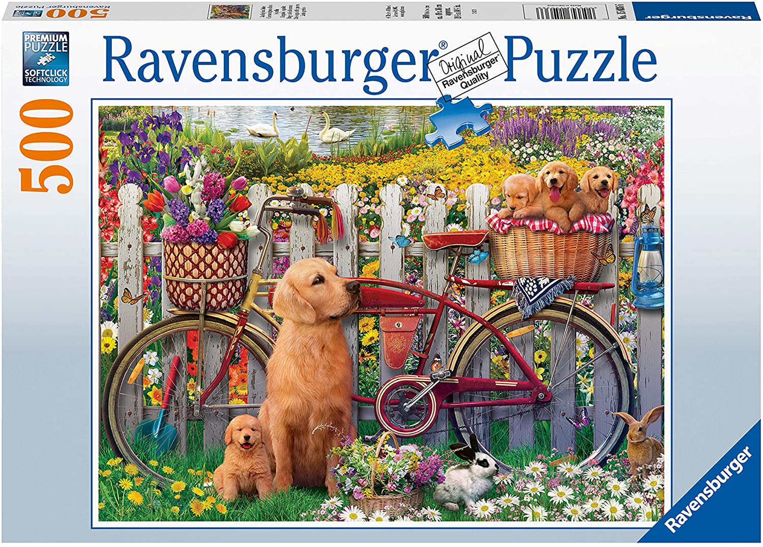 Ravensburger Cute Dogs in the Garden image 0