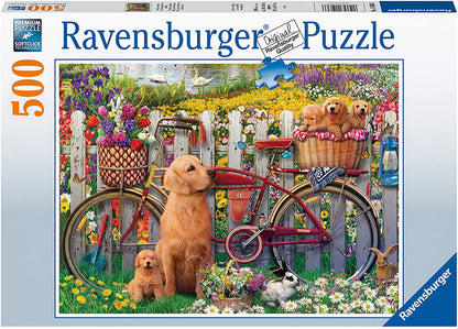 Ravensburger Cute Dogs in the Garden image 0