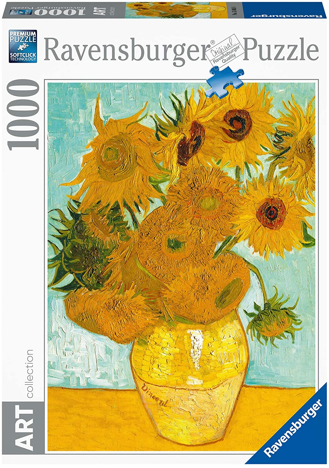 Ravensburger Van Gogh Sunflowers Art Collection 1000 Piece Puzzle image 0