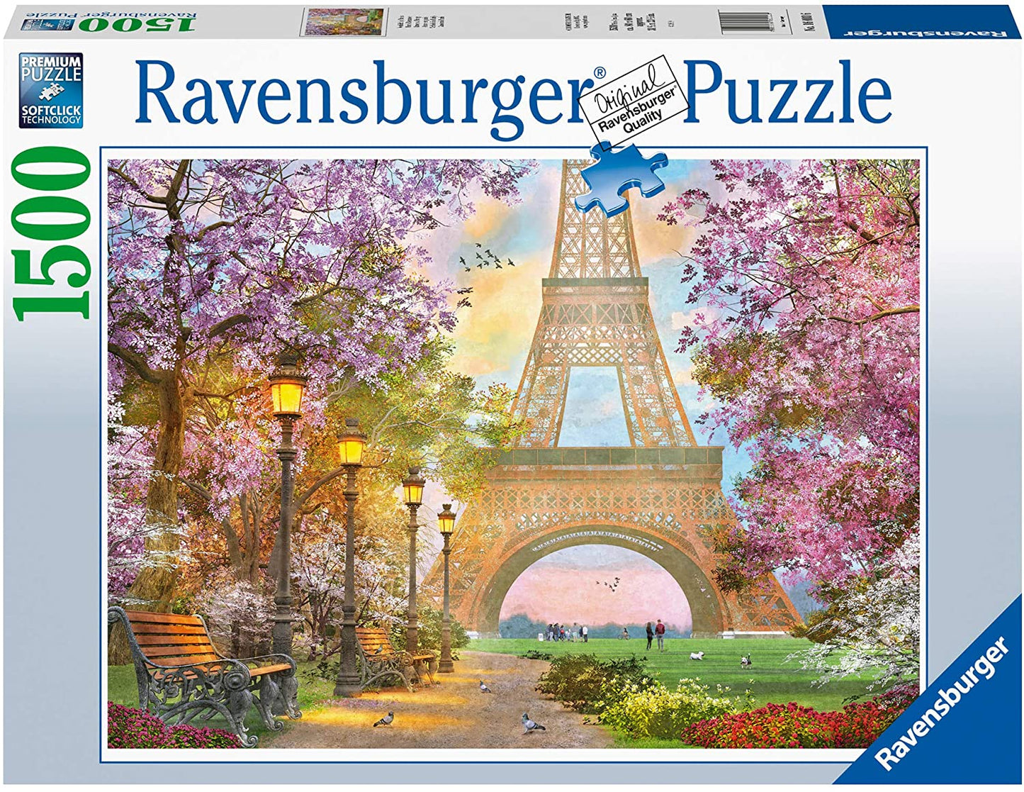 Ravensburger Paris Romance 1500 Piece Puzzle image 0