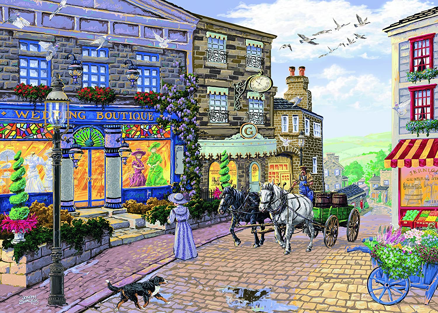 Ravensburger The Wedding Shop 1000 Piece Puzzle image 1