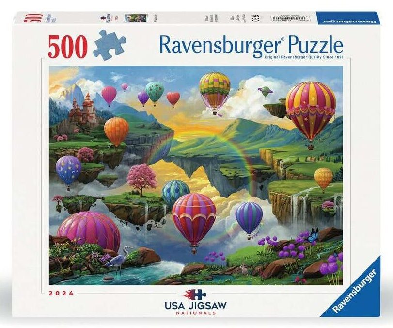 Ravensburger Air Balloon Valley 500 Piece Puzzle image 0