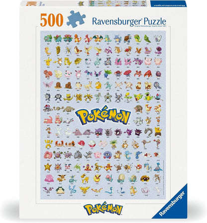 Ravensburger Pokemon - the first 151!  500 Piece Puzzle image 0