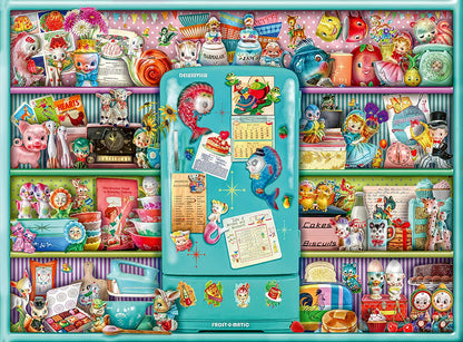 Ravensburger Aimee Stewart Kitschy Kitchen 500 Piece Puzzle image 1