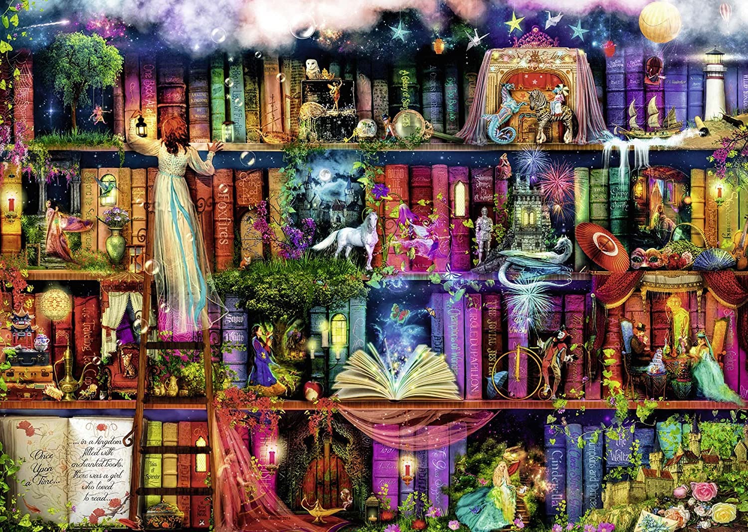 Ravensburger Aimee Stuart Fairytale Fantasia 1000 Piece Puzzle image 1