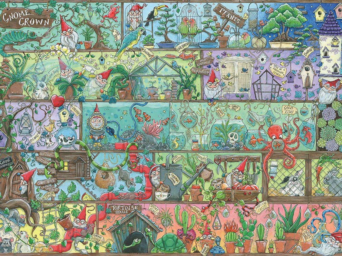Ravensburger Magic Shelves -  2 x 1000 Piece Puzzle image 2