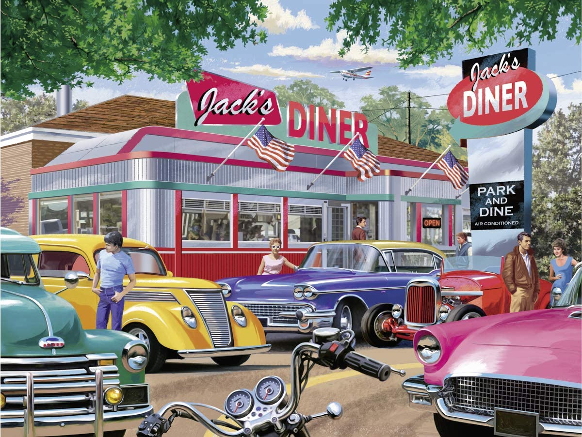 Ravensburger Meet You at Jack's 750 Piece Large Format Puzzle image 1
