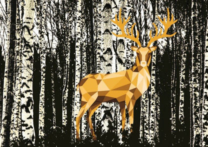 Ravensburger Deer in the Birch Forest 1200 Piece Puzzle image 1