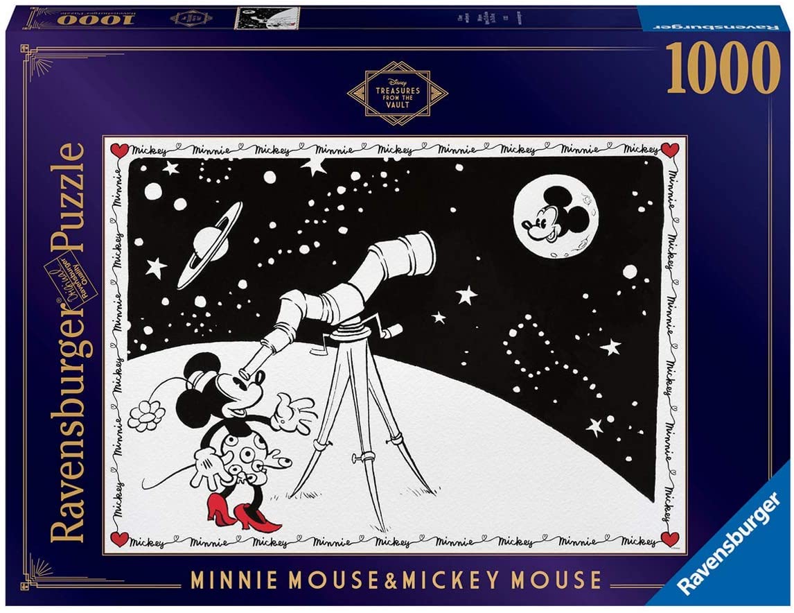 Ravensburger Disney Minnie Mouse & Mickey Mouse 1000 Piece Puzzle image 0