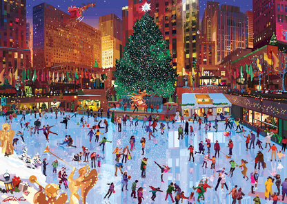 Ravensburger Rockefeller Center Joy 1000 Piece Puzzle image 1