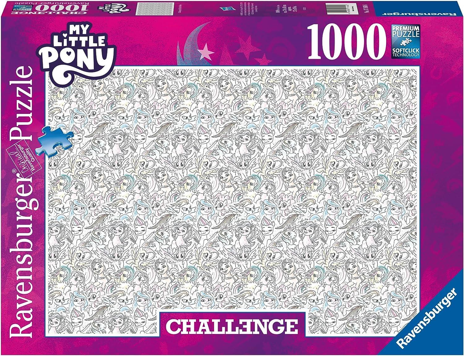 Ravensburger My Little Pony Challenge 1000 Piece Puzzle image 0
