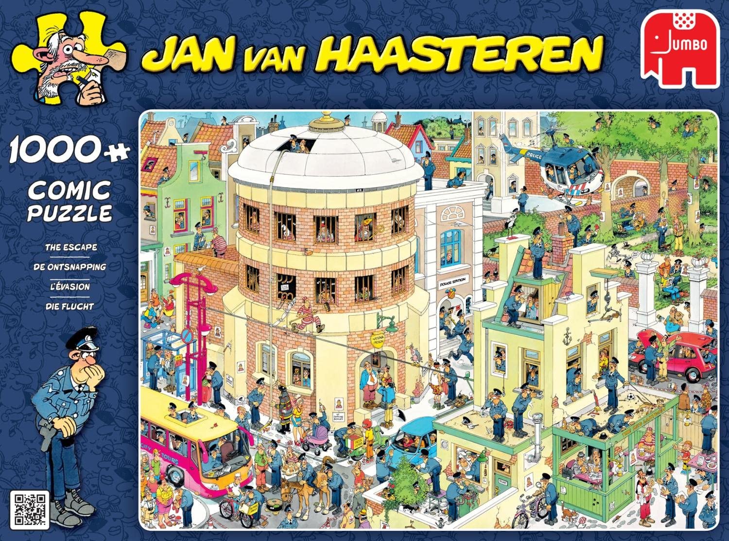 Jumbo Jan Van Haasteren The Escape 1000 Piece Puzzle image 0