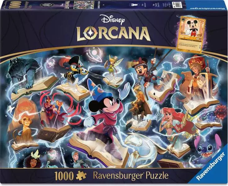 Ravensburger Disney Lorcana Glimmers of the Realm: Steel 1000 Piece Puzzle image 0