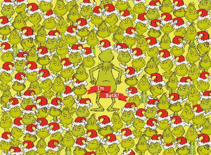 Ravensburger Merry Grinchmas Challenge 500 Piece Puzzle image 1