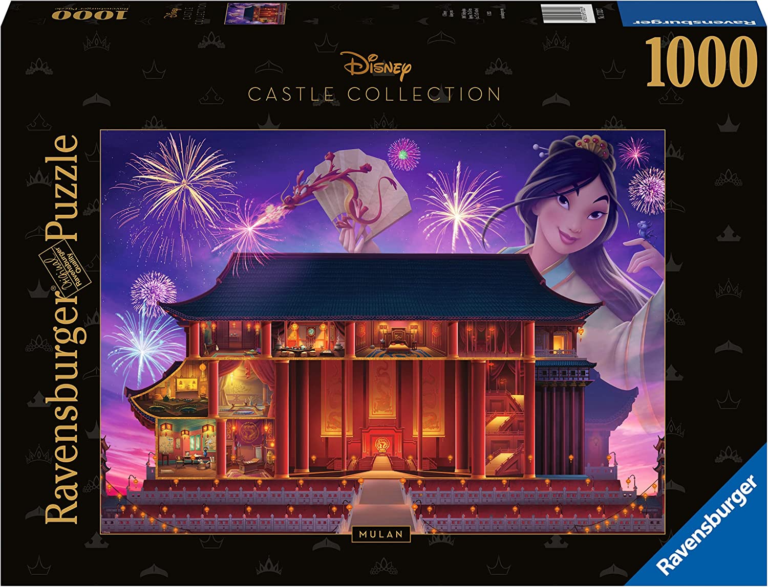 Ravensburger Disney Castle Collection Mulan 1000 Piece Puzzle image 0