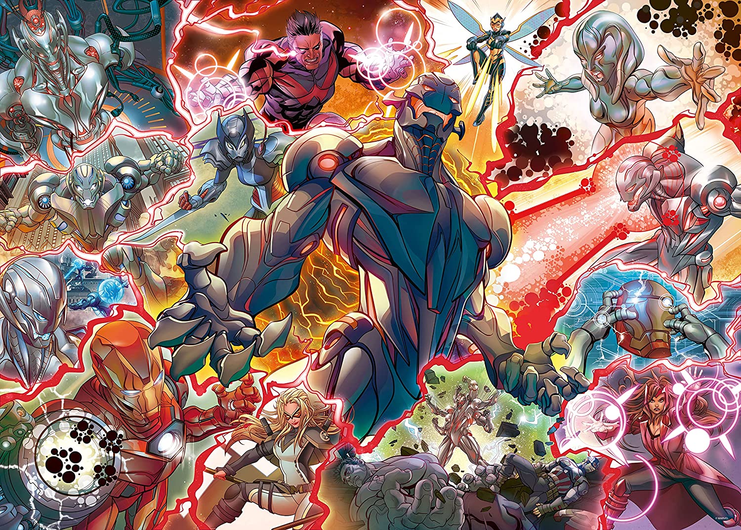 Ravensburger Marvel Villainous Ultron 1000 Piece Puzzle image 1
