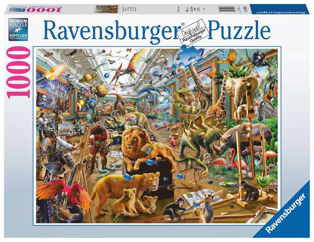 Ravensburger Chaos in the Gallery 1000 Piece Puzzle image 0