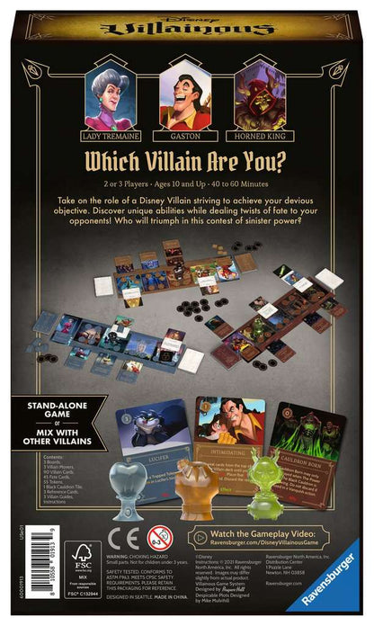 Ravensburger Disney Villainous Despicable Plots Board Game image 1