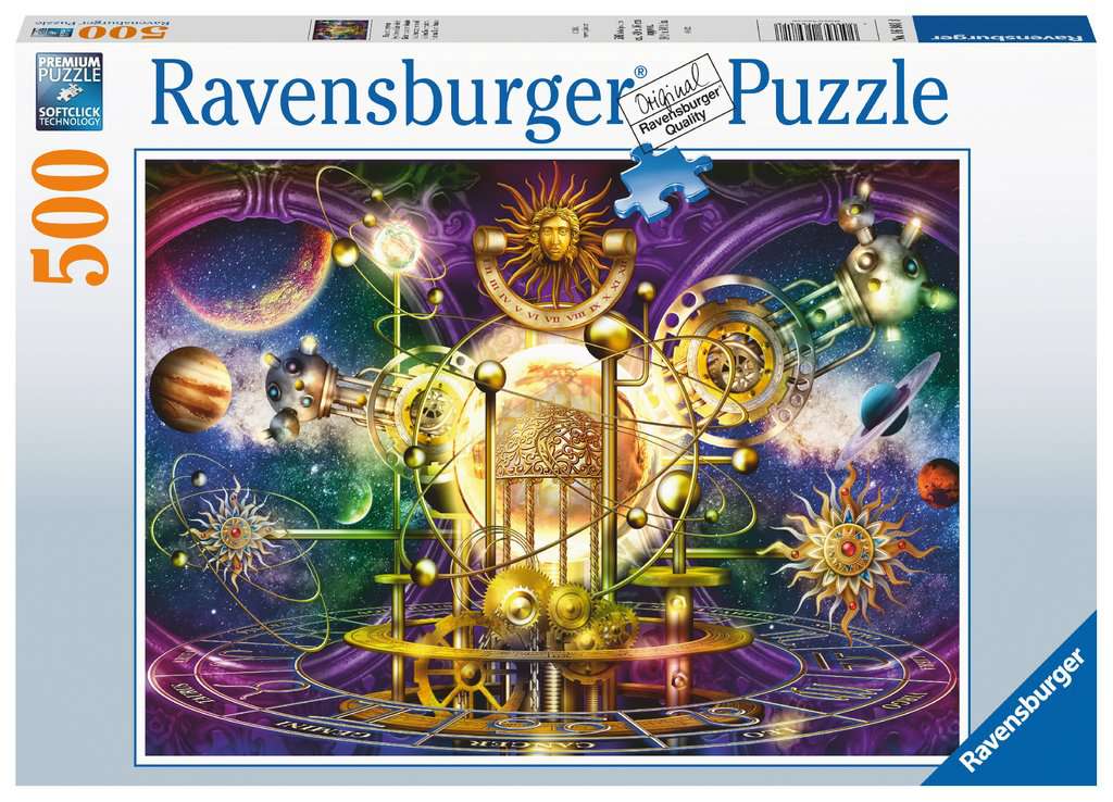 Ravensburger Golden Solar System 500 Piece Puzzle image 0