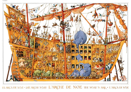 Heye Loup Noah's Ark 2000 Piece Puzzle image 1