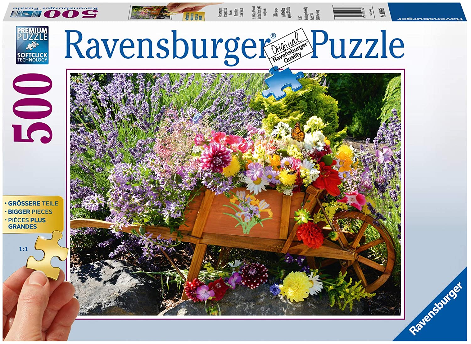 Ravensburger Summer Bouquet 500 Large Piece Format Puzzle image 0