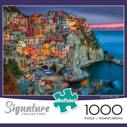 Buffalo Games Signature Collection Cinque Terre, Italy 1000 Piece Puzzle image 0