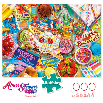 Buffalo Games Aimee Stewart Banana Split 1000 Piece Puzzle image 0