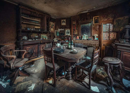 Ravensburger Lost Places Series: Bizarre Meal 1000 Piece Puzzle image 1