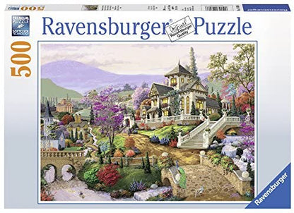 Ravensburger Hillside Retreat 500 Piece Puzzle image 0