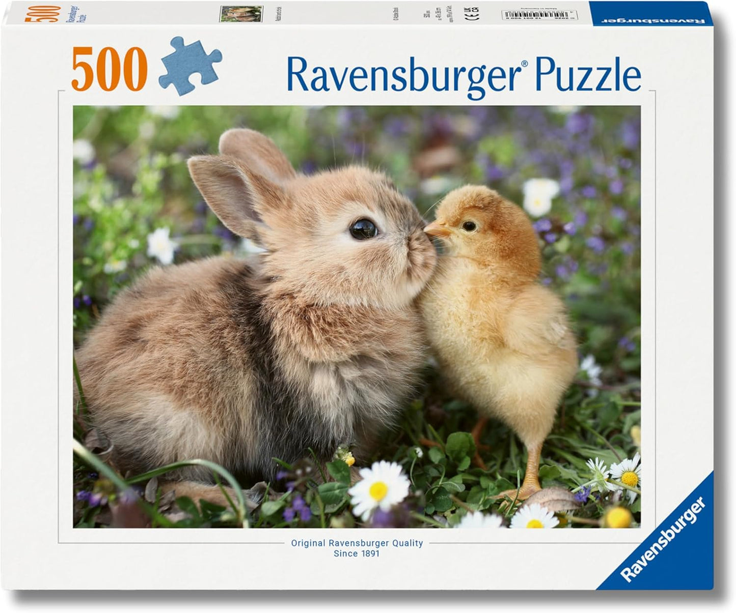 Ravensburger Rabbit and Chick 500 Piece Puzzle image 0