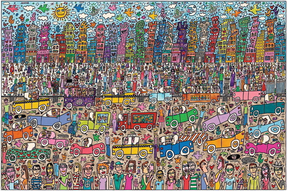 Ravensburger James Rizzi 5000 Piece Puzzle image 1