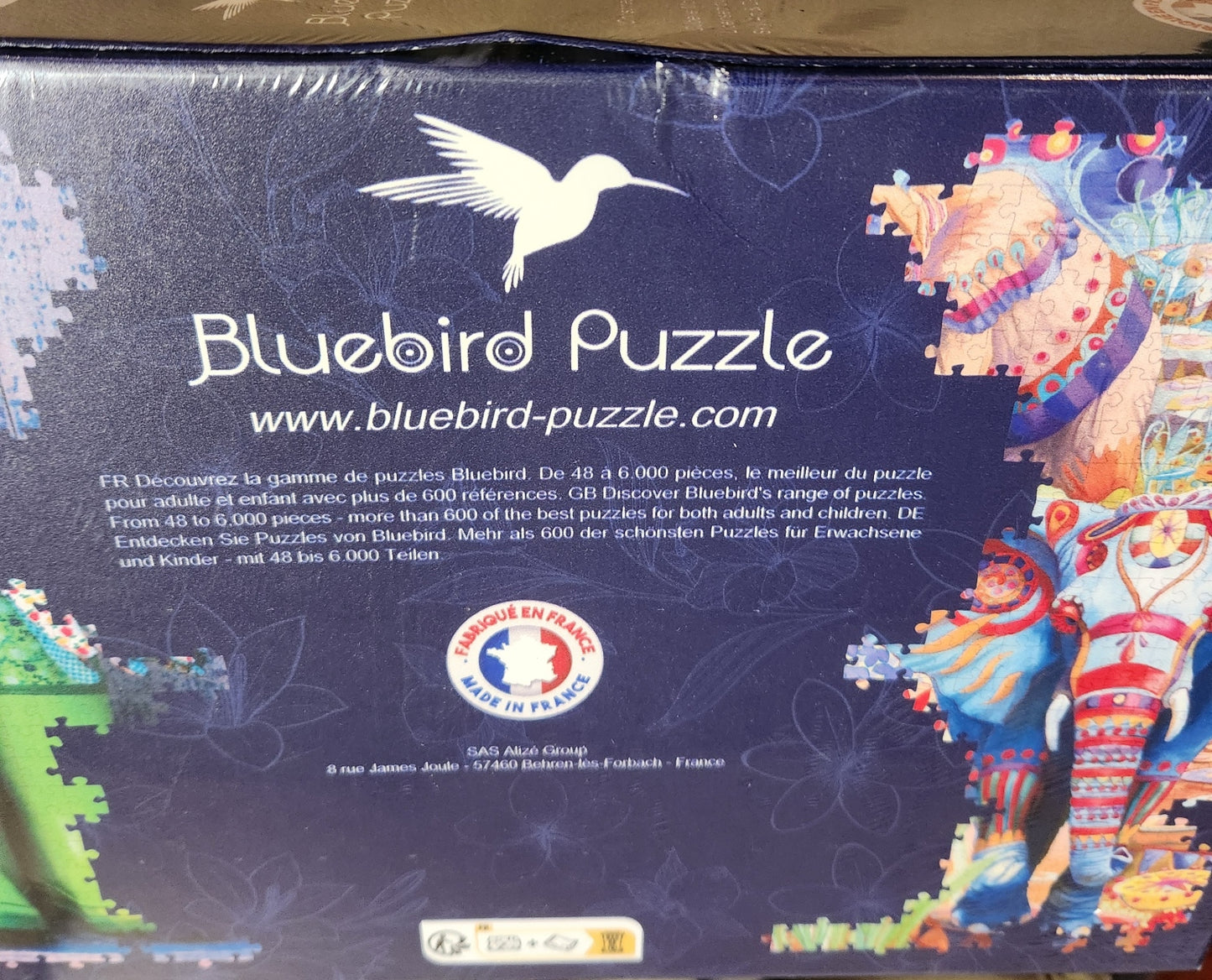 Bluebird Christmas House 1000 Piece Puzzle image 2