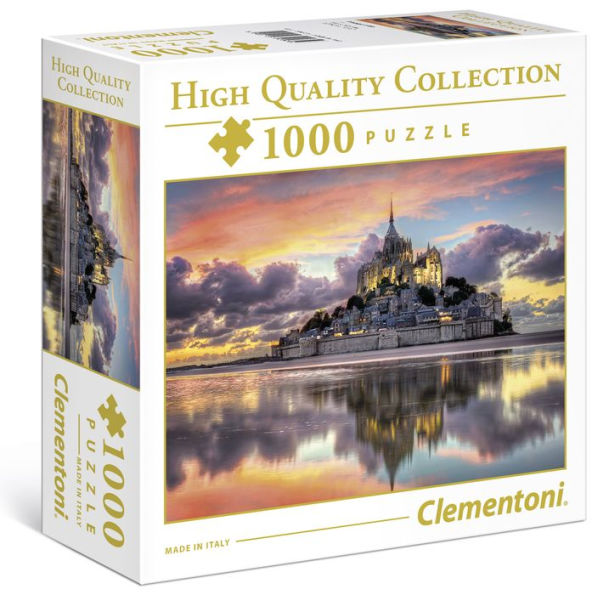 Clementoni High Quality Collection Le magnifique Mont Saint-Michel 1000 Piece Puzzle image 0